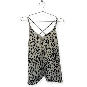 NWOT Doe & Rae Leopard Print Camisole